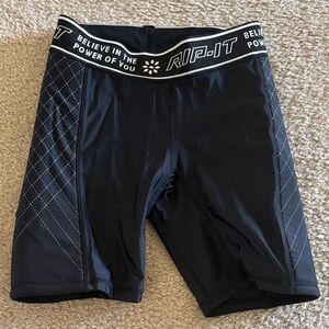 RIP-IT Women’s Black Sliding Compression Shorts for Softball - Size XS